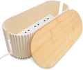 Cable Box, Cable Organiser Box for Tidy Wire Storage at Home and Office